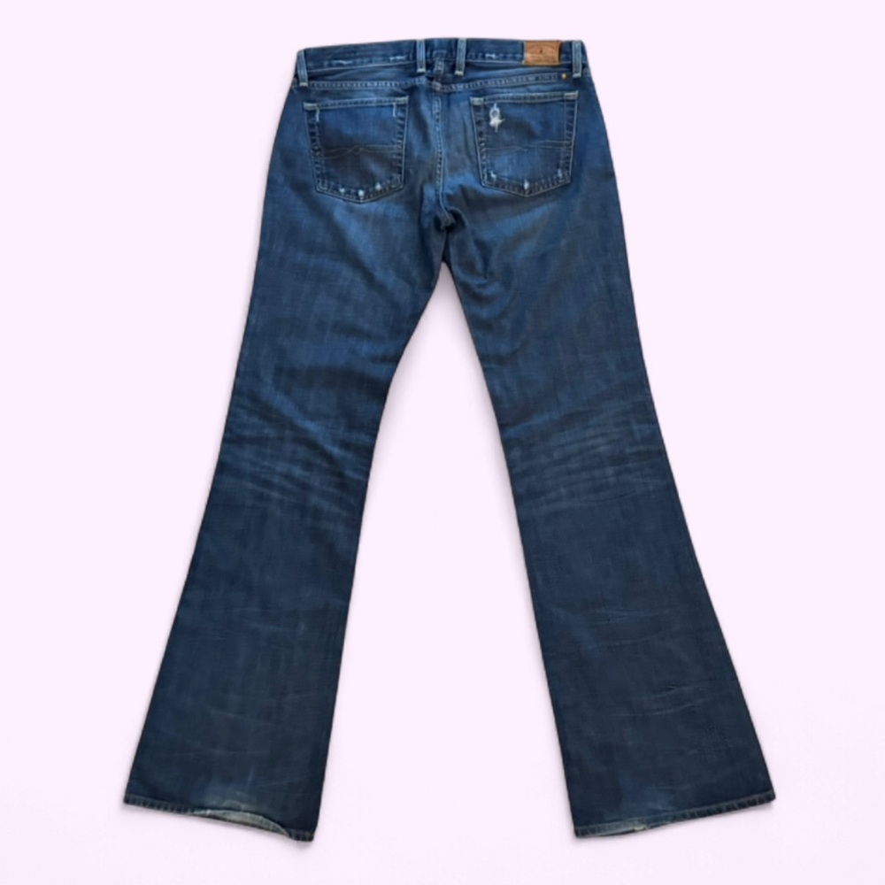 Lucky Brand Lil Maggie Bootcut Flare Jeans - Extra Long / Low Rise - Size 12 - Picture 2 of 4